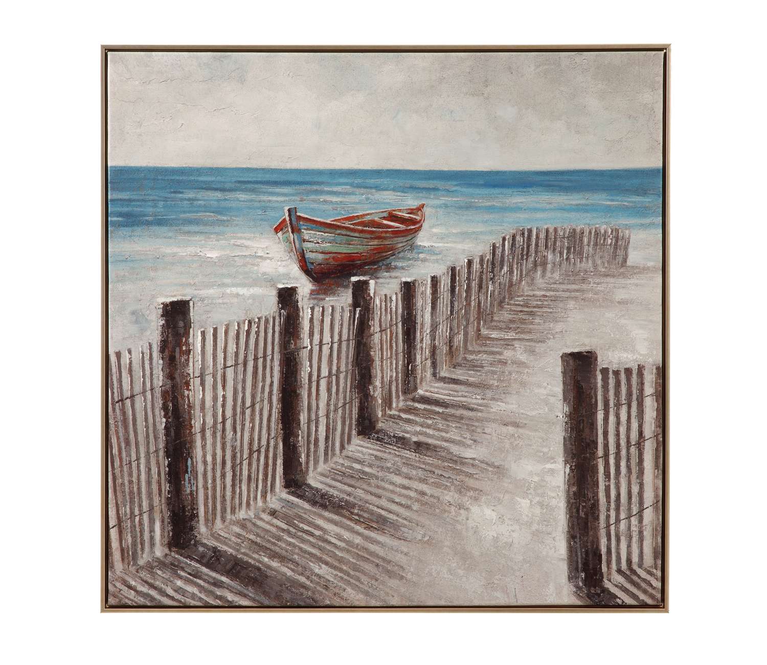 Camden Marsh Framed Canvas - Straight On