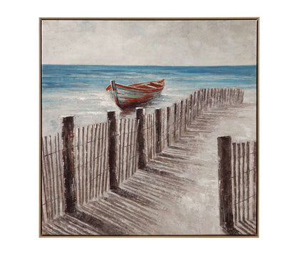 Camden Marsh Framed Canvas - Straight On