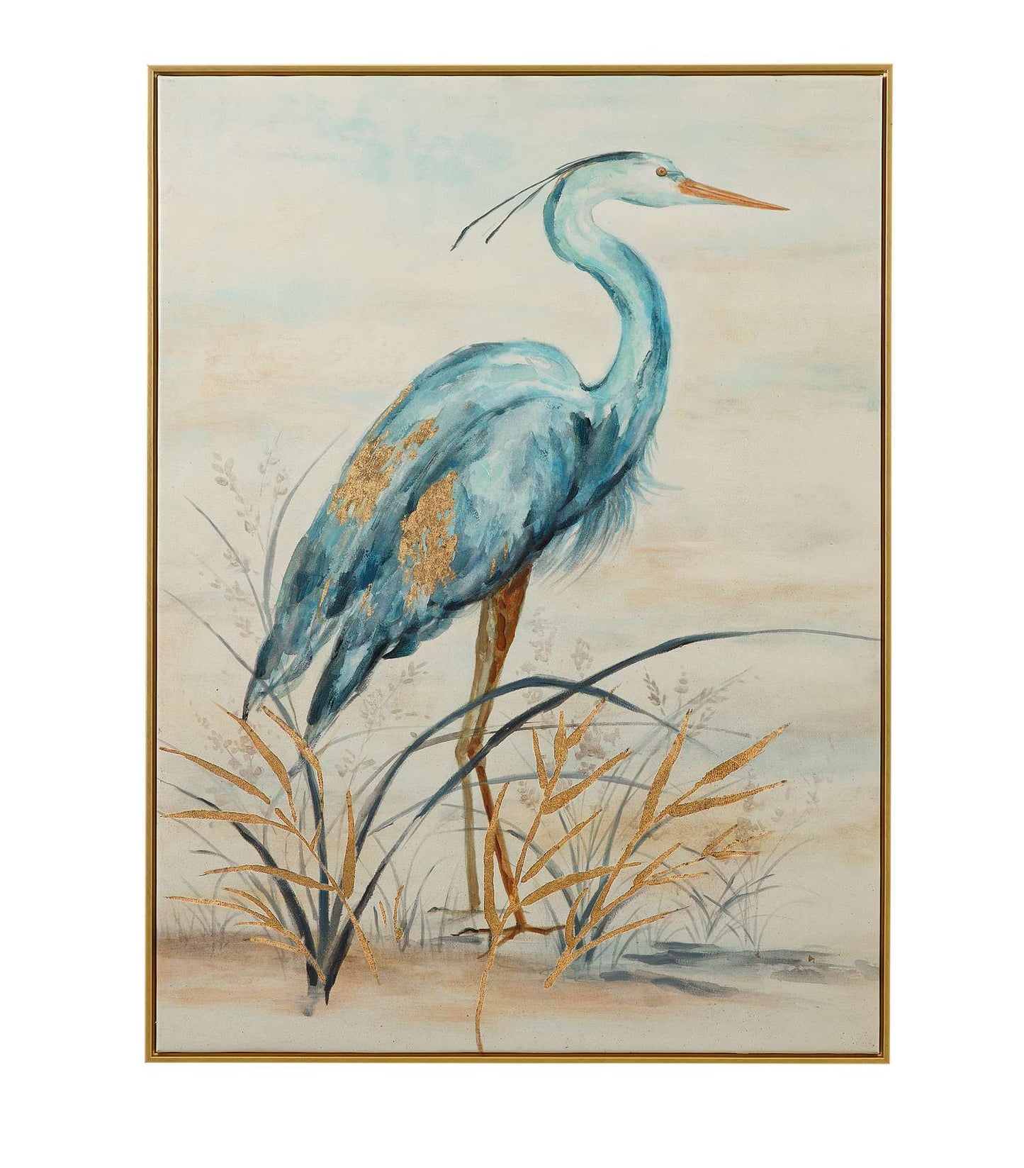 Marshlands Framed Canvas - Straight On