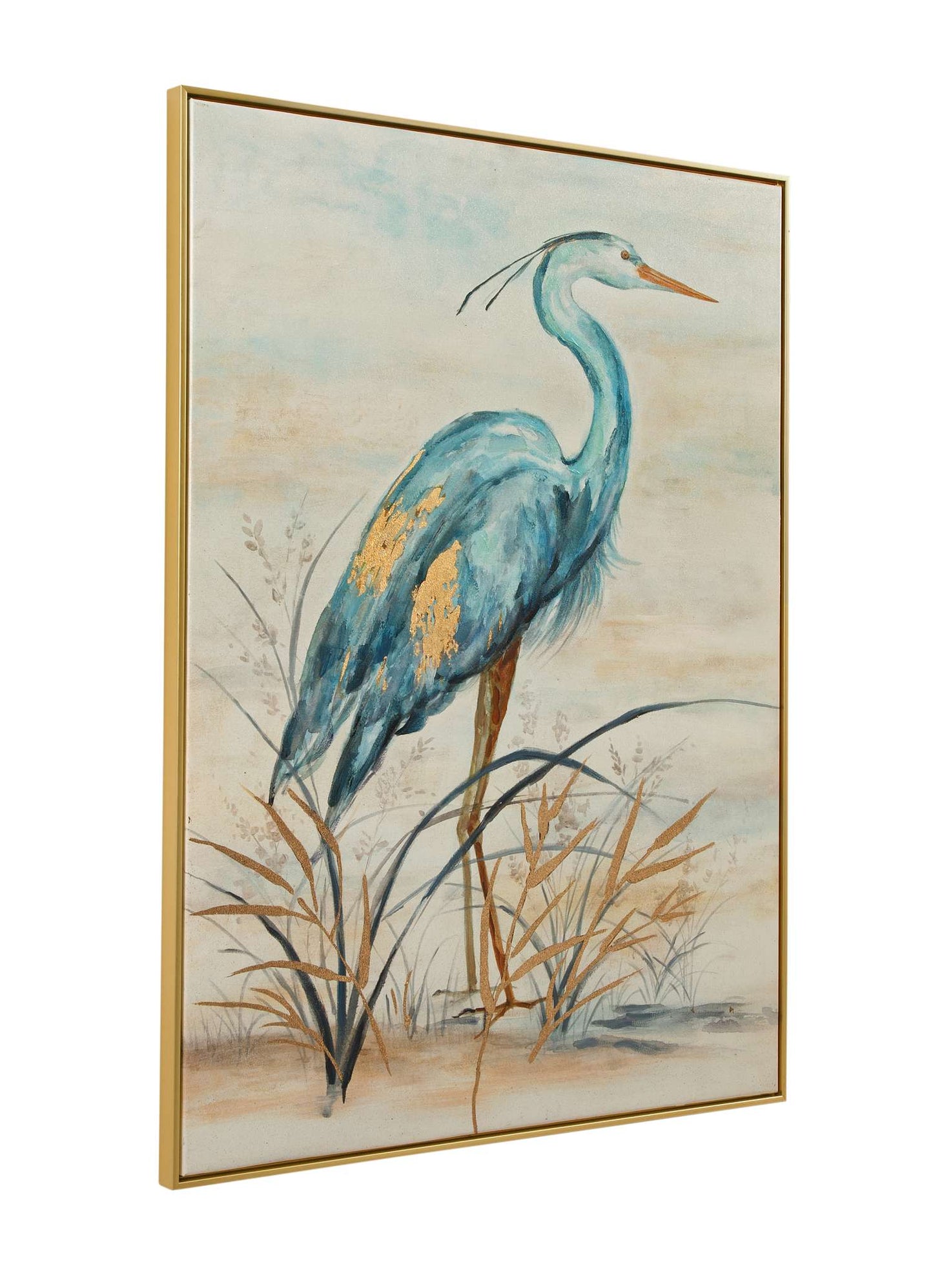 Marshlands Framed Canvas - Angle