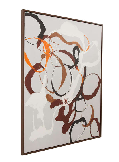 Carnival Framed Canvas - Angle
