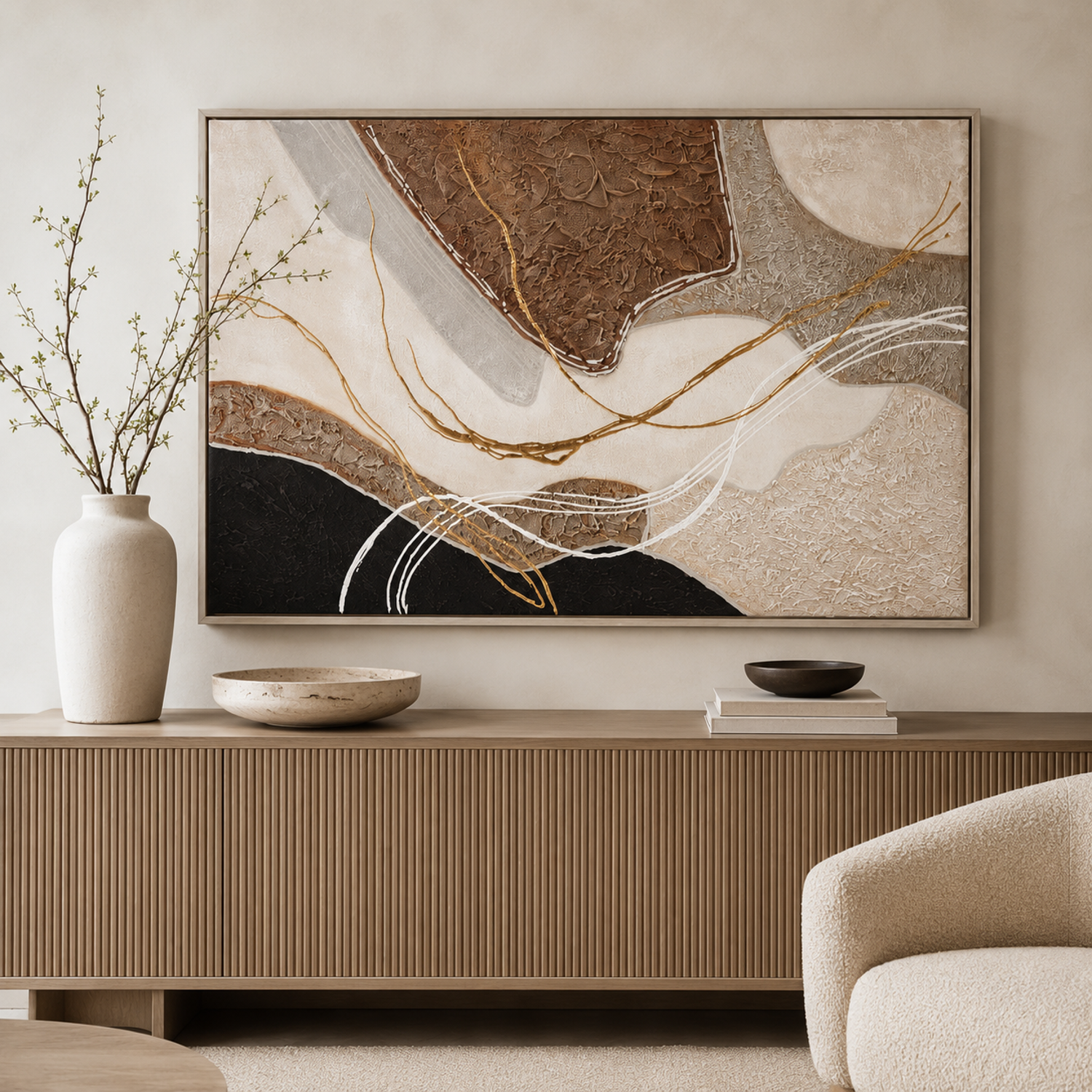 Portraits Framed Canvas - Main