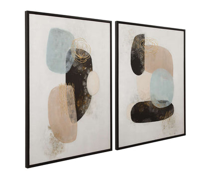 Athena Framed Canvas s/2 - Angle