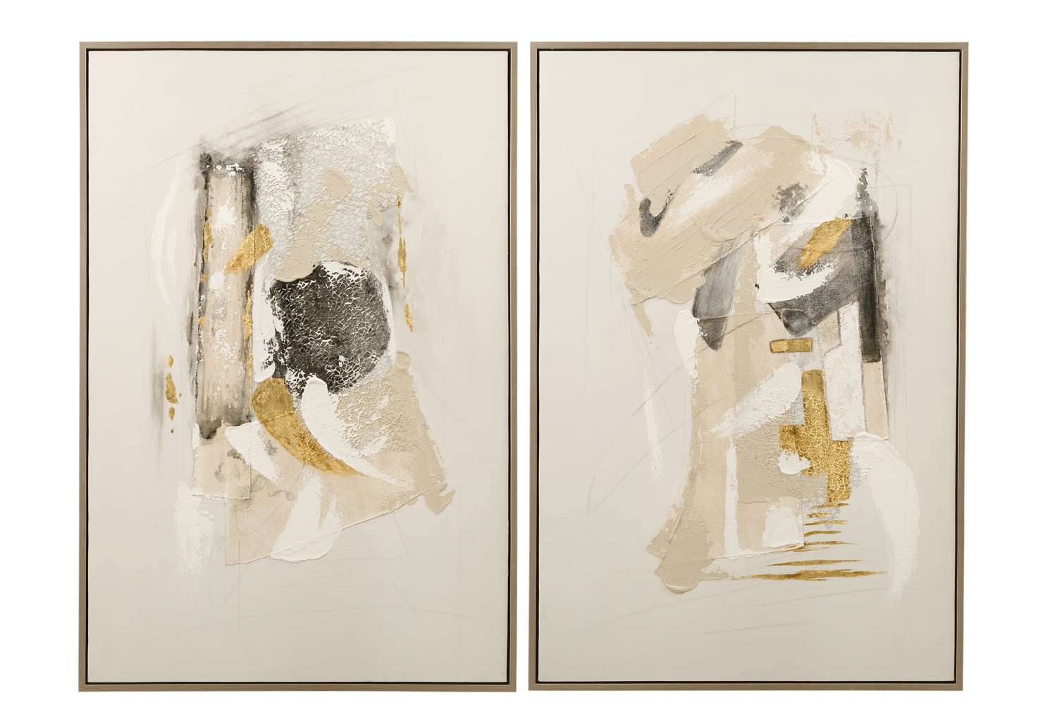 Spencer Framed Canvas s/2 - Straight On