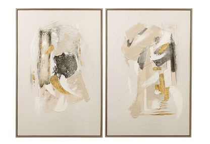 Spencer Framed Canvas s/2 - Straight On