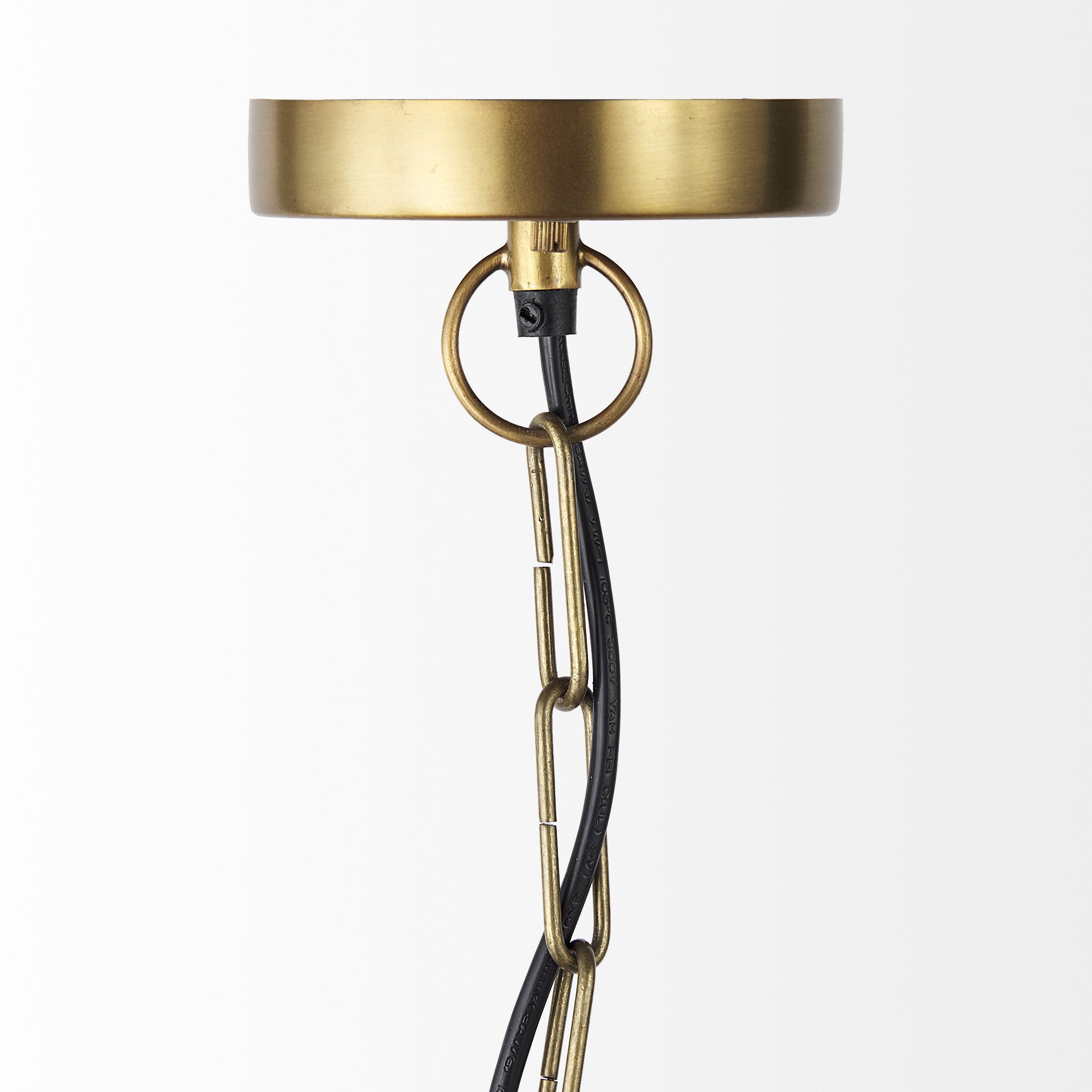 Black Single Ceiling Light w/ Shades