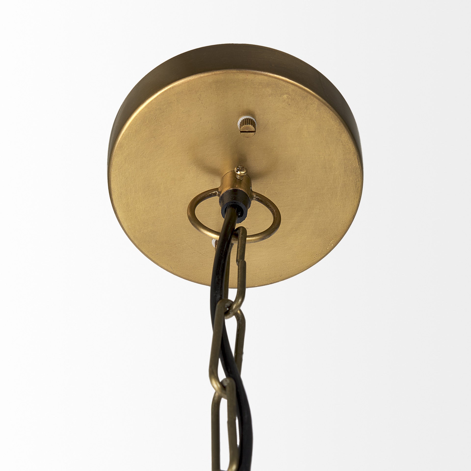 Black Single Ceiling Light w/ Shades
