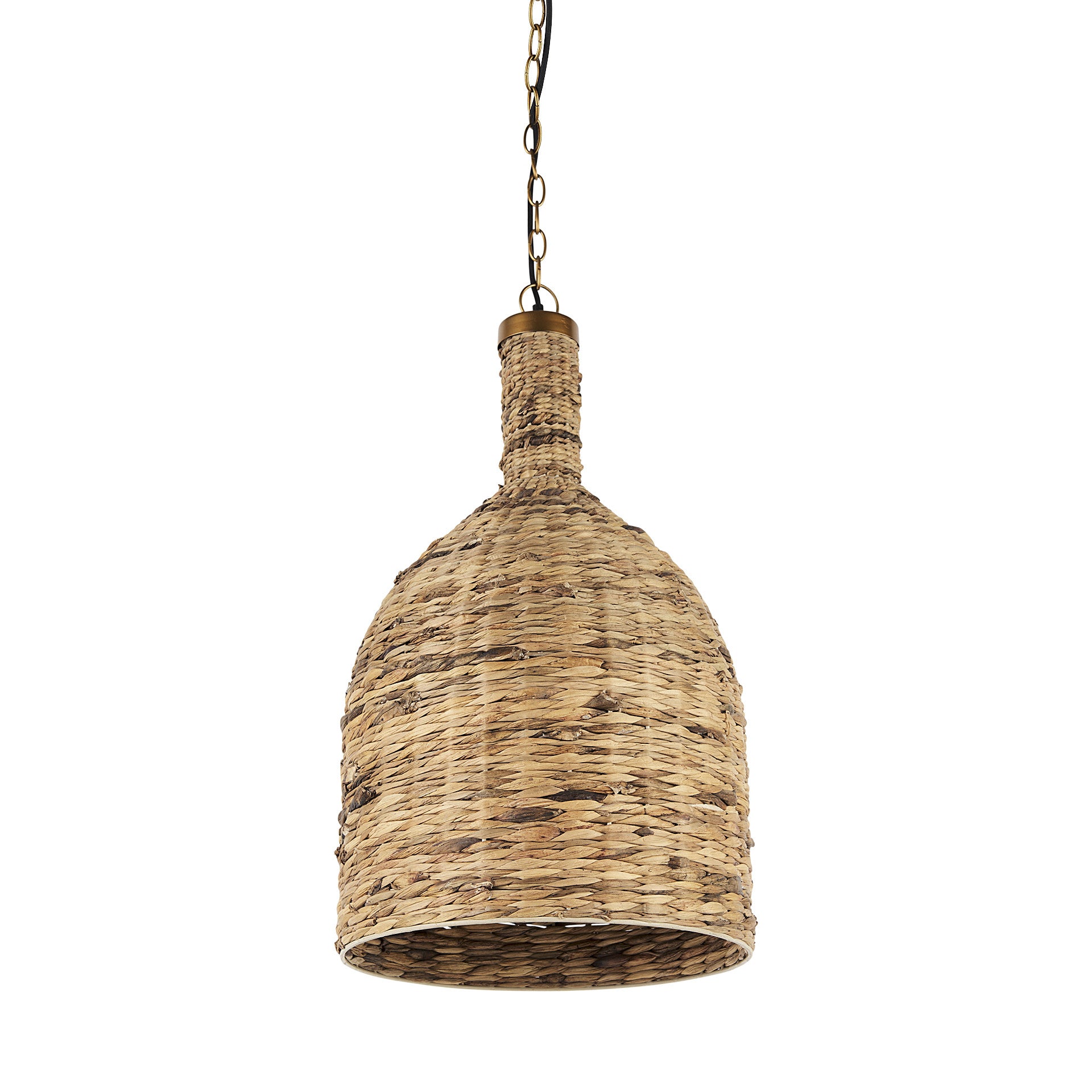 Brown Single Ceiling Light w/ Shades