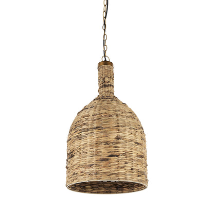 Brown Single Ceiling Light w/ Shades