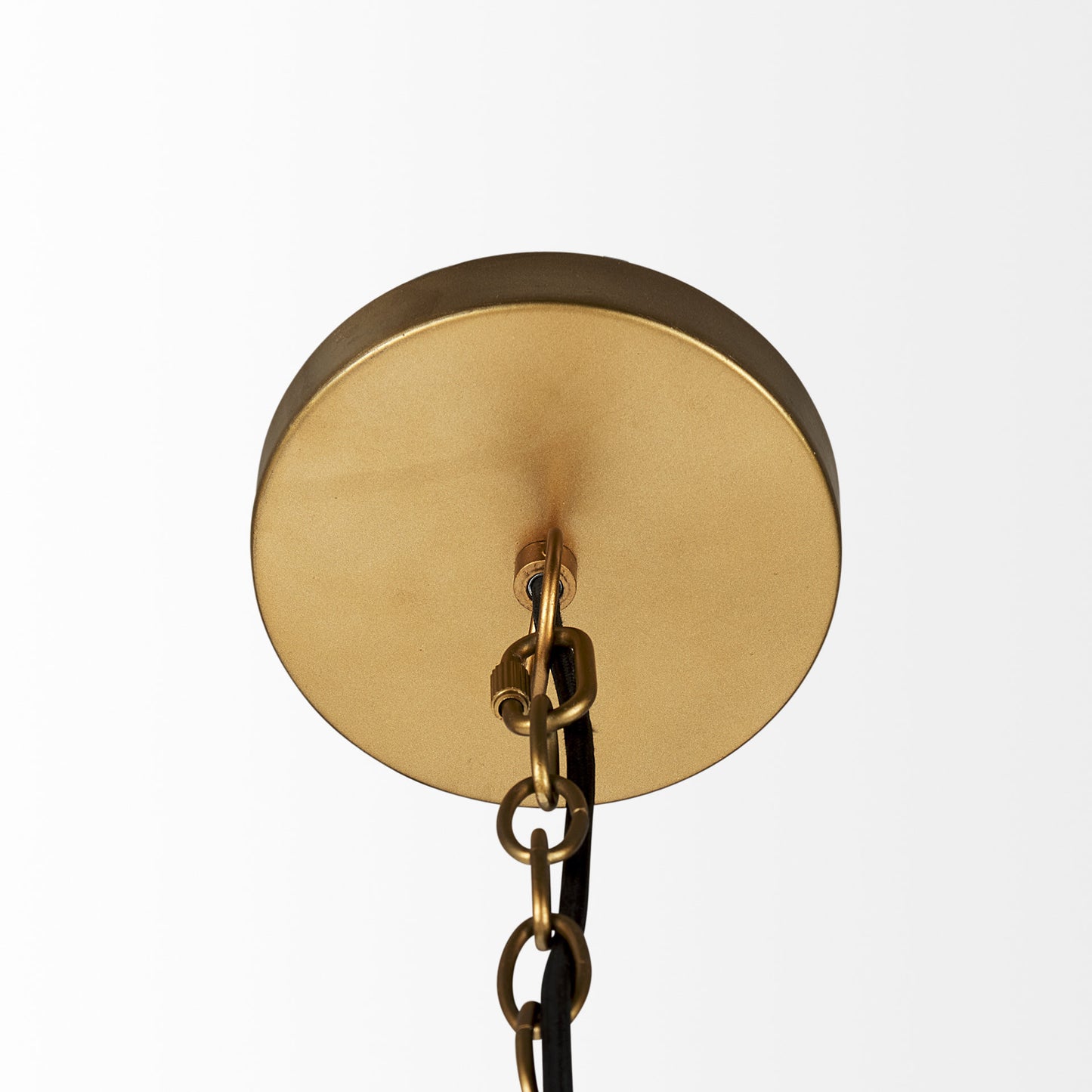 Brown Single Ceiling Light w/ Shades