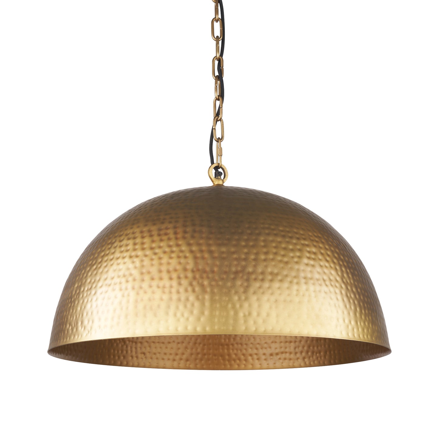 Gold Single Ceiling Light w/ Shades