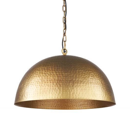 Gold Single Ceiling Light w/ Shades