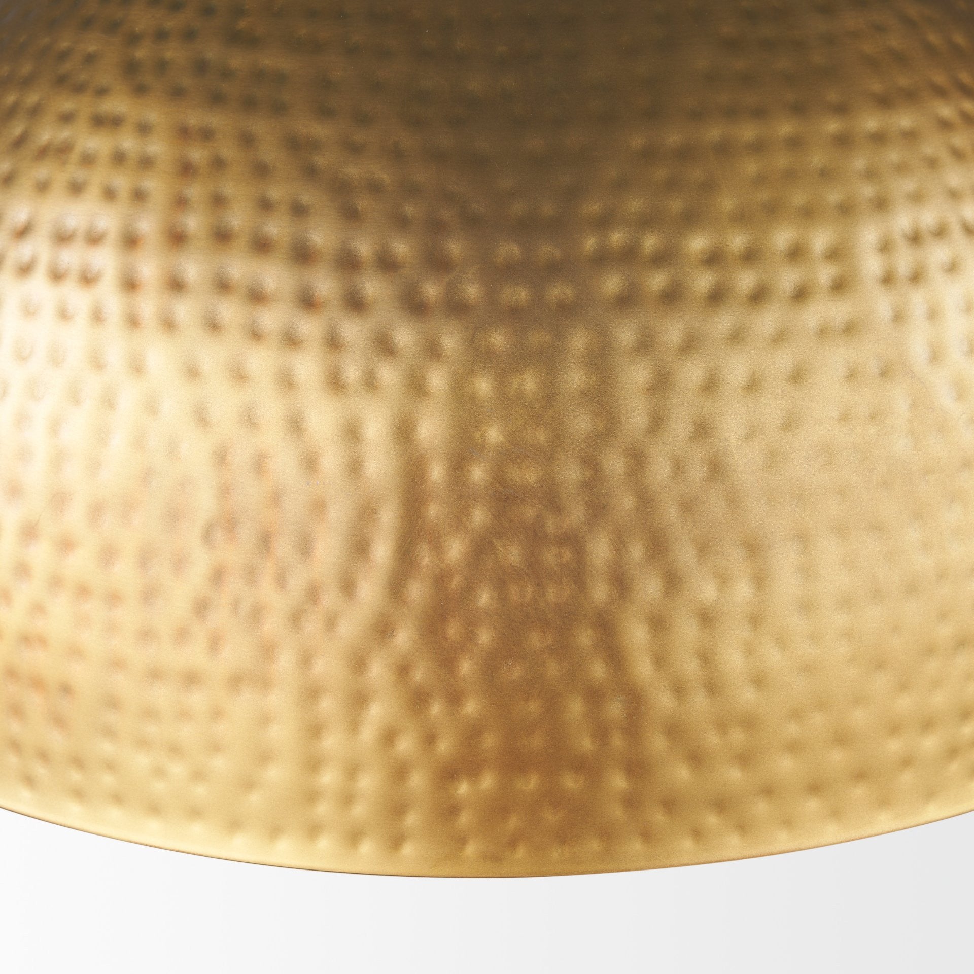 Gold Single Ceiling Light w/ Shades
