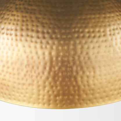 Gold Single Ceiling Light w/ Shades