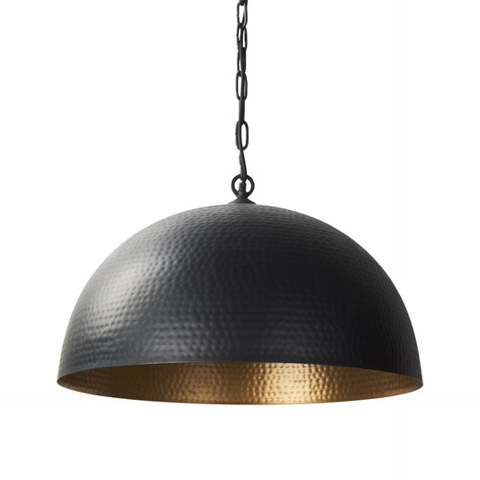 Black Single Ceiling Light w/ Shades