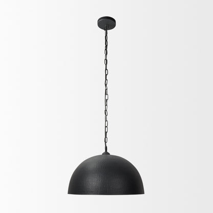 Silas Black Single Ceiling Light w/ Shades