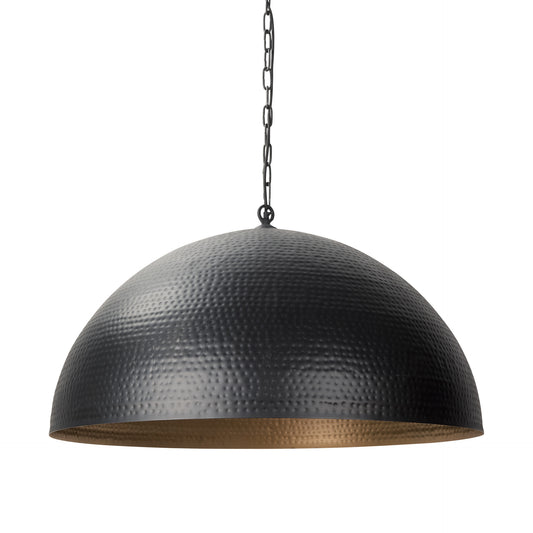 Black Single Ceiling Light w/ Shades