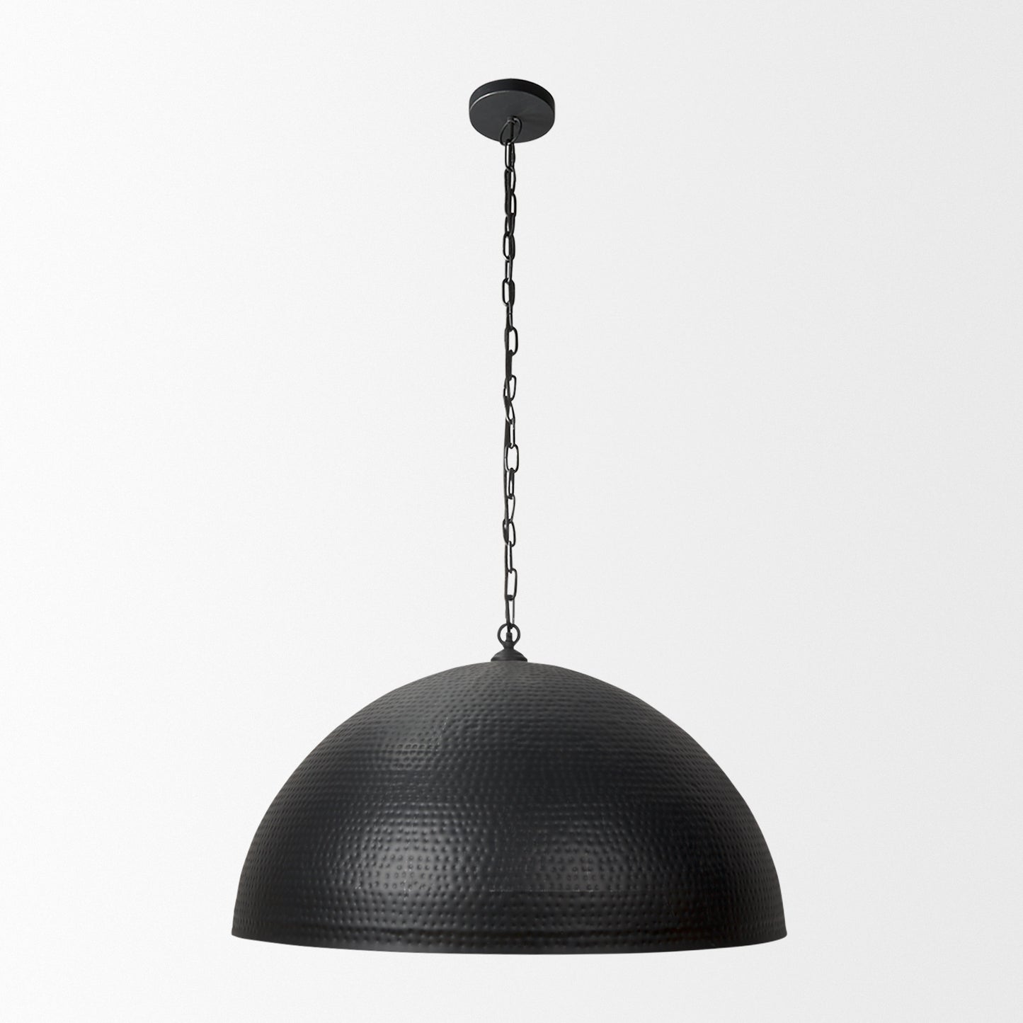 Emerson Black Single Ceiling Light w/ Shades