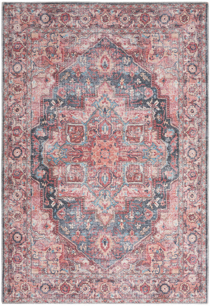 Nourison New Concept Multicolor Machine Washable Rug - 5'3" x 7'3"