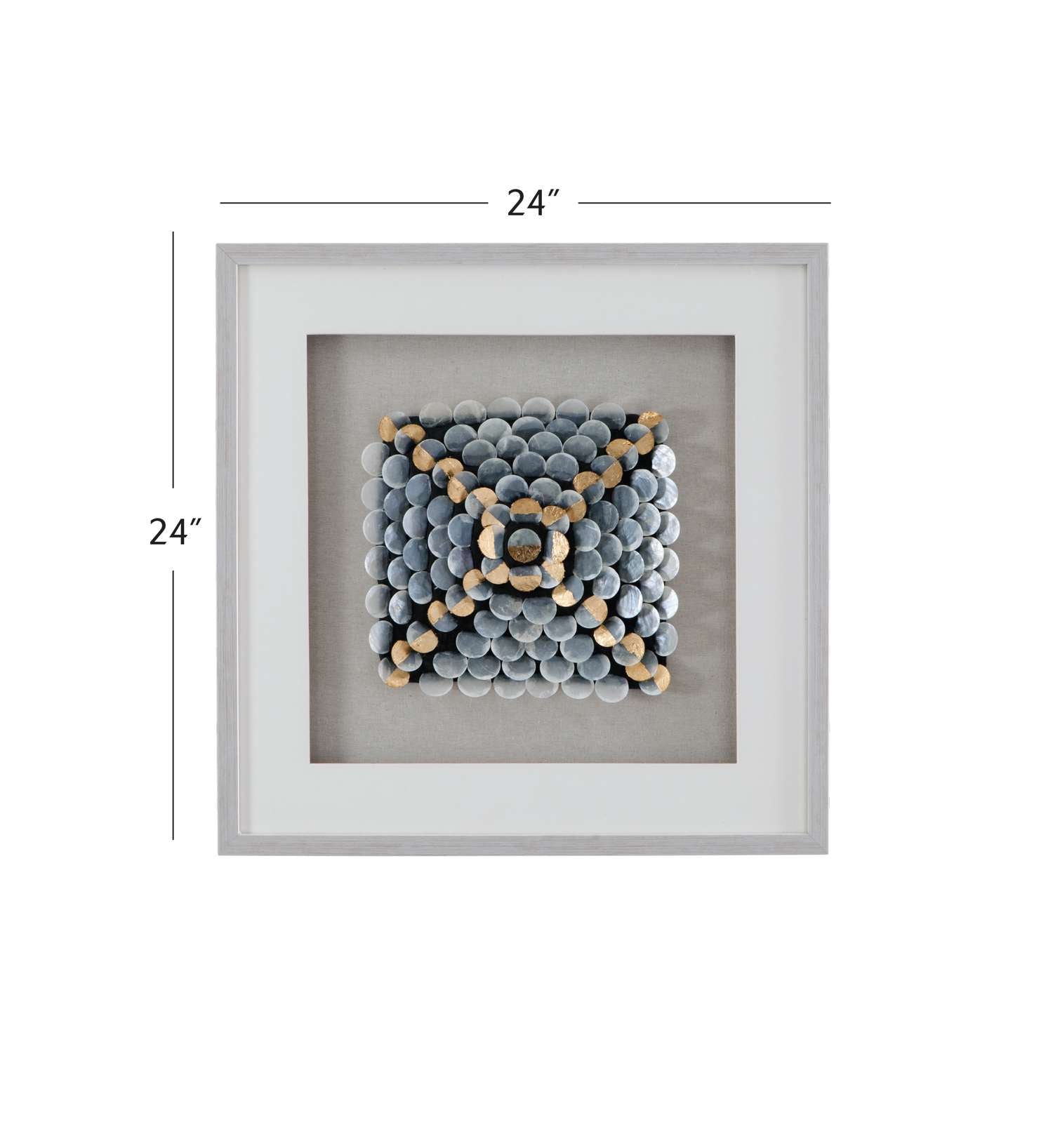 Roselle Wall Art - Dimensional
