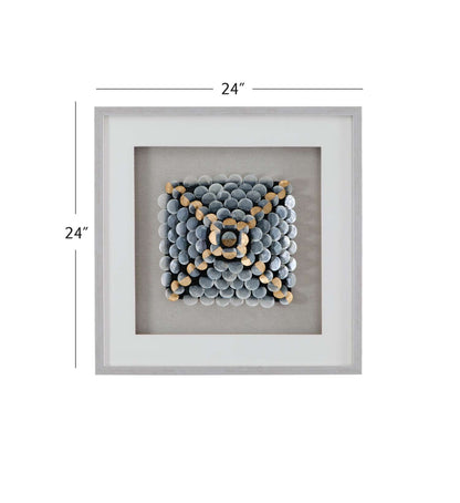 Roselle Wall Art - Dimensional