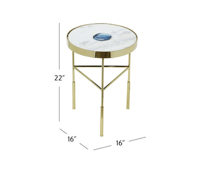 Delilah Accent Table - Dimensional