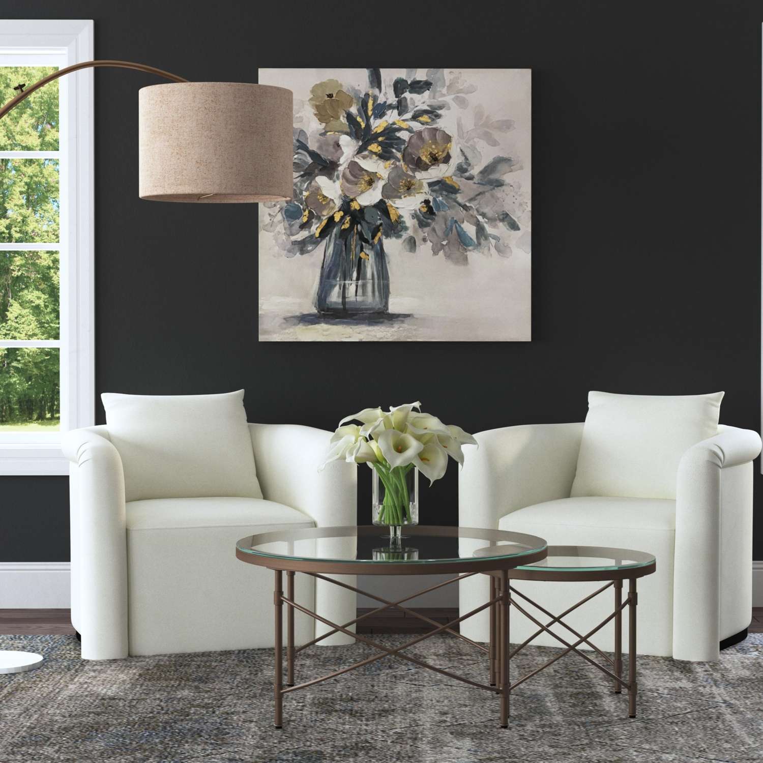 Harrison Round Coffee - Room Scene