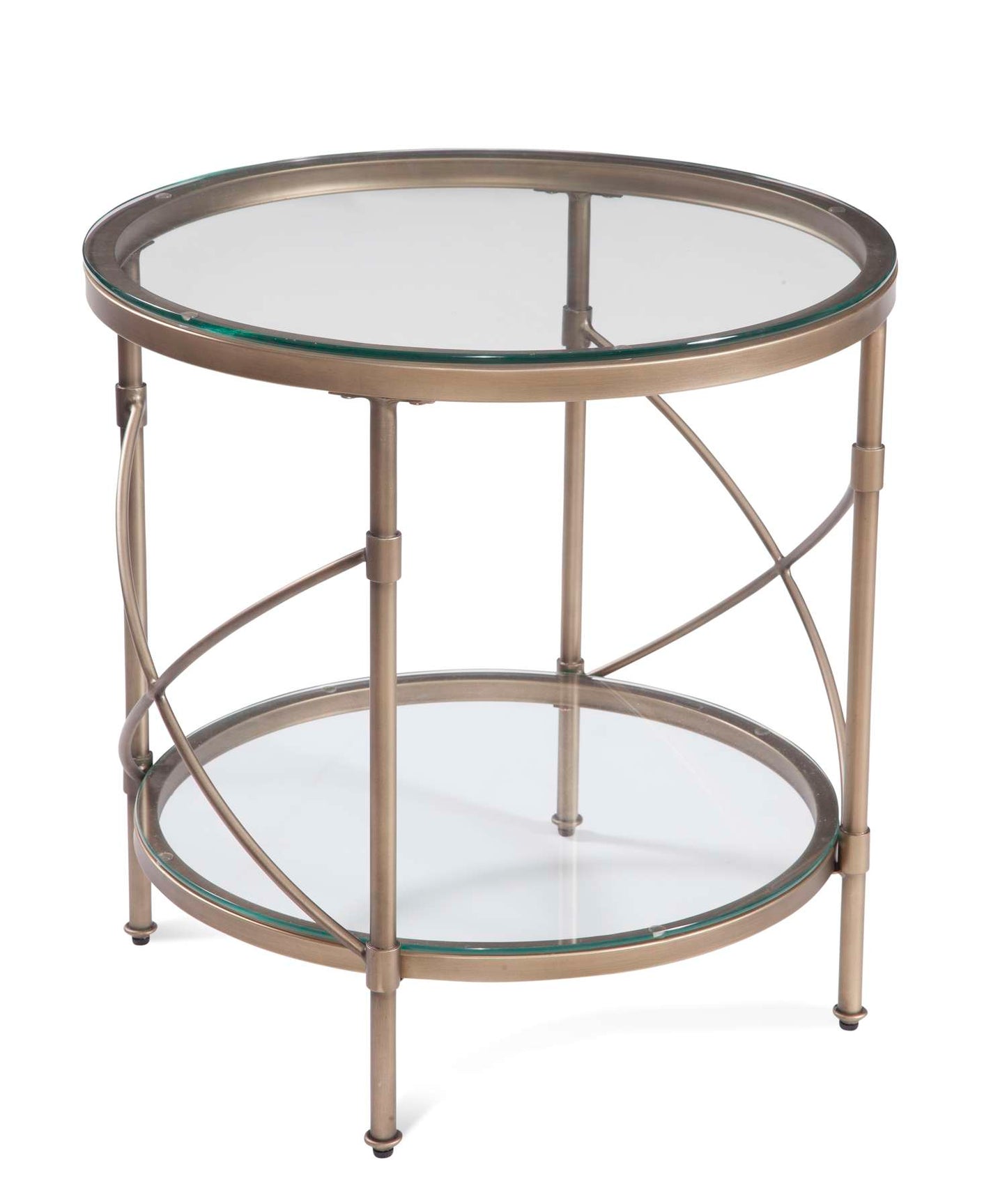Harrison Round End Table - Angle