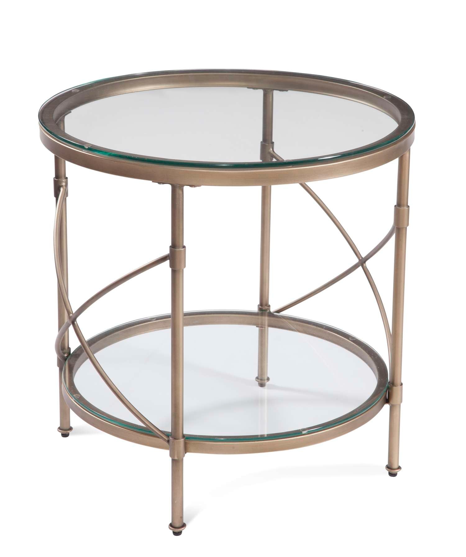 Harrison Round End Table - Angle