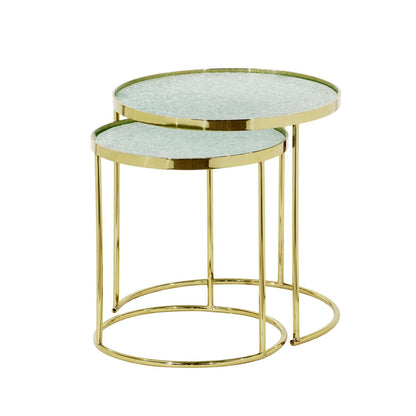 Bridget Nesting Tables - Angle
