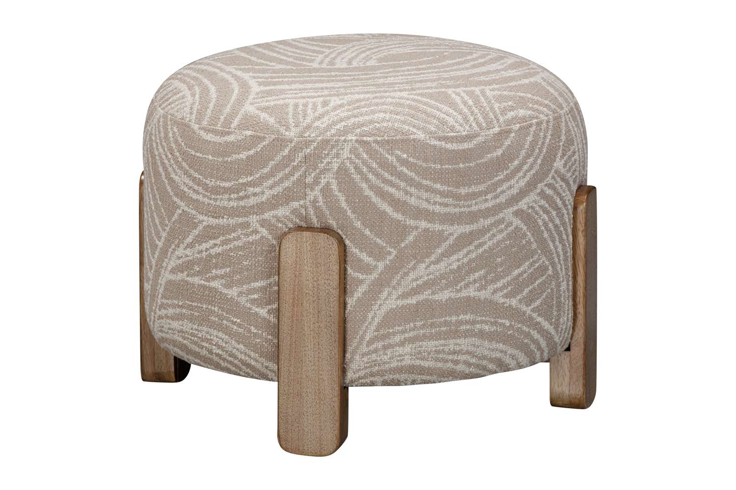 Willow Accent Ottoman - Angle