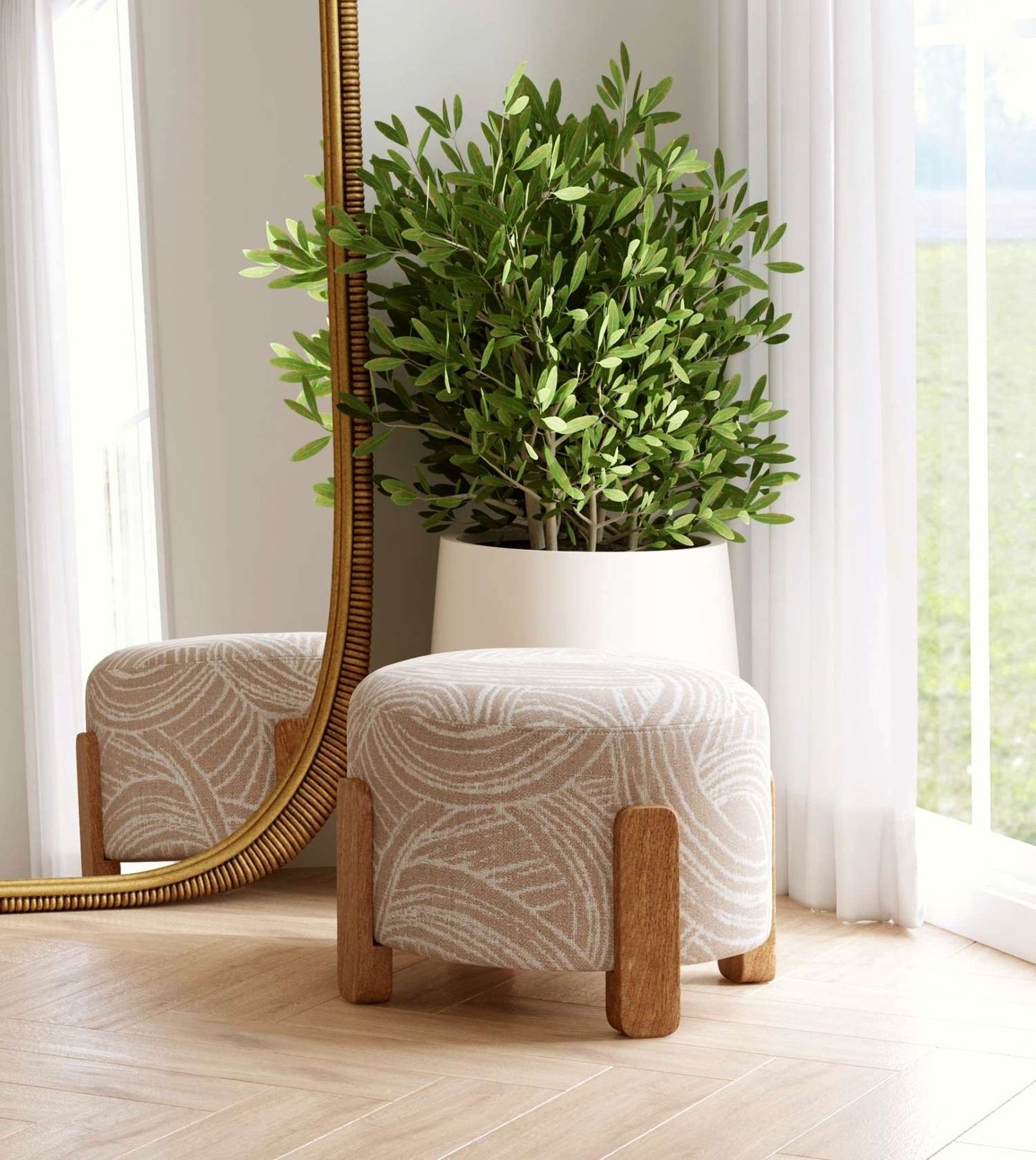 Willow Accent Ottoman - Main