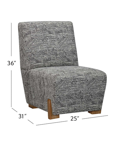 Jasper Accent Chair - Dimensional