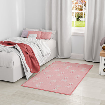 Nourison Imagination Pink Machine Washable Rug - Room Scene