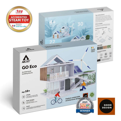 Bundle kit with Arckit GO Eco and Desert Living Architectural Model Kits