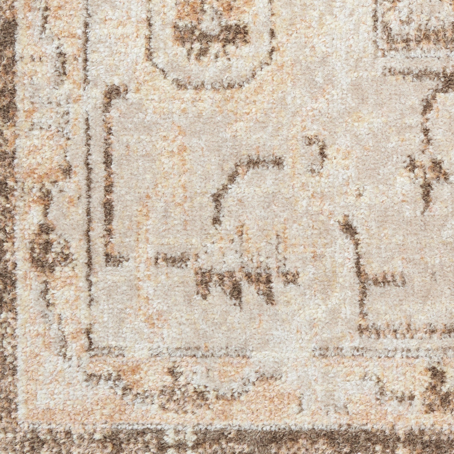 Nourison Astra Beige Pet Friendly Machine Washable Rug - Swatch