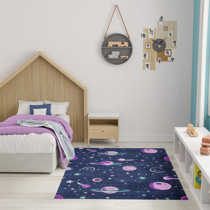 Nourison Imagination Black Machine Washable Rug - Room Scene