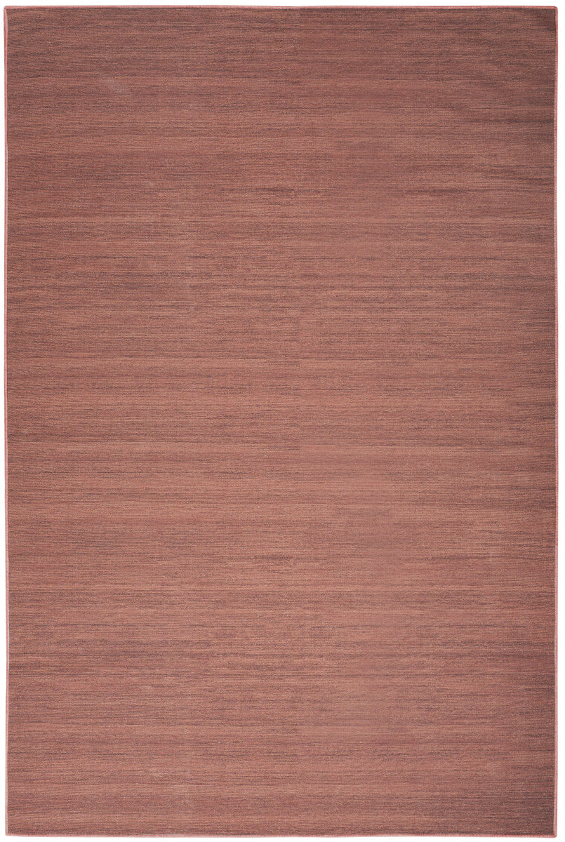 Nourison Essentials Loom Woven Mocha Machine Washable Rug - 5'3" x 7'3"