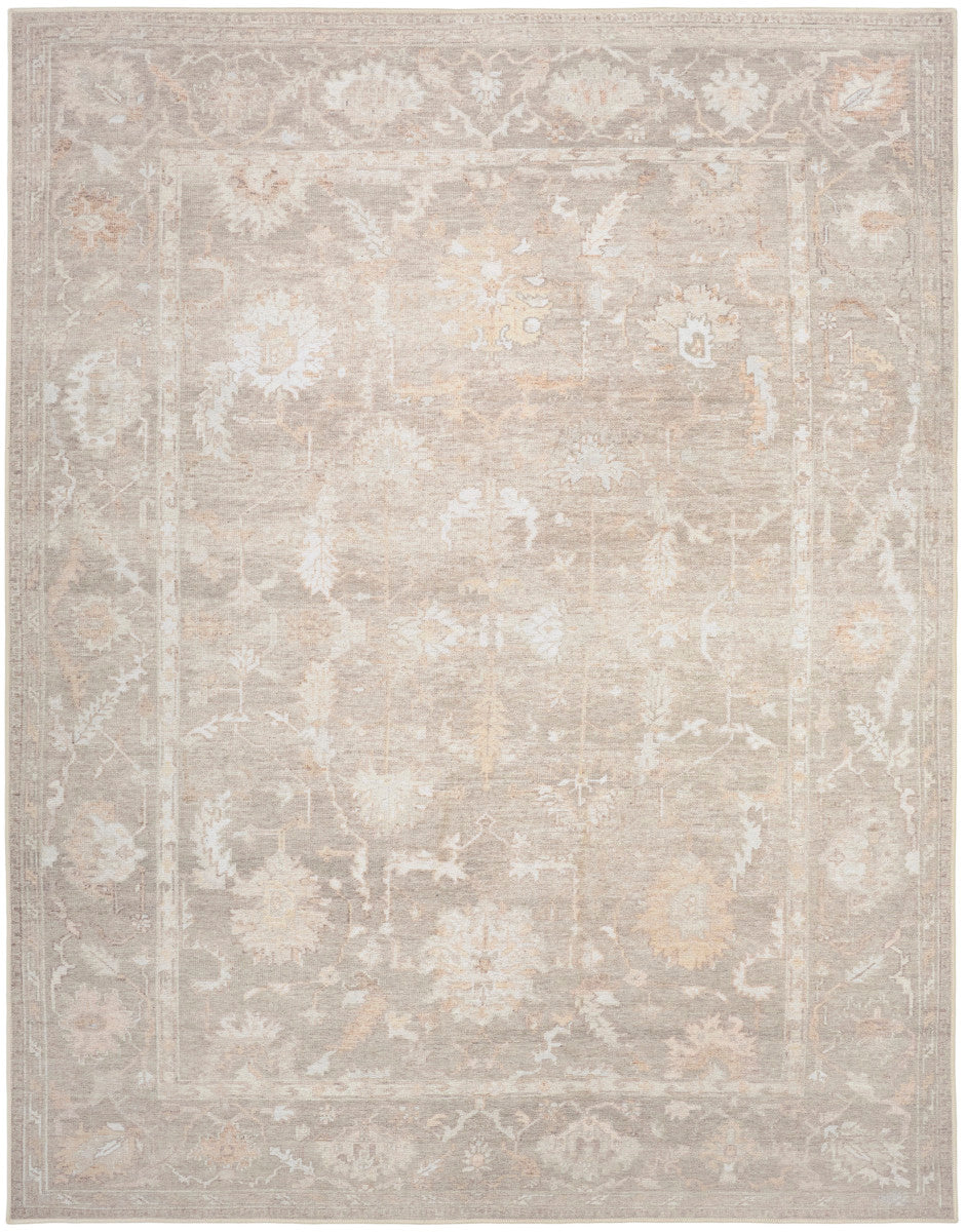 Nourison Vintage Grey Machine Washable Rug - 9' x 12'