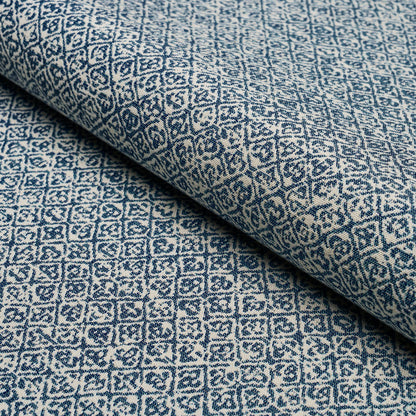 Sarong Weave Pillow in Indigo Blue