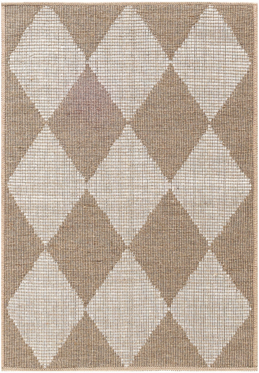 Nourison Modern Jute Natural & Ivory Machine Washable Rug - 2' x 3'