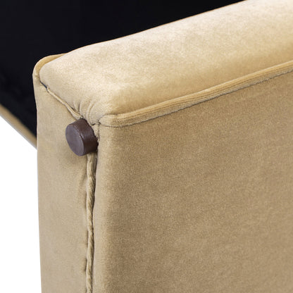 Mason Arched Arm Bench with Bolster Pillows