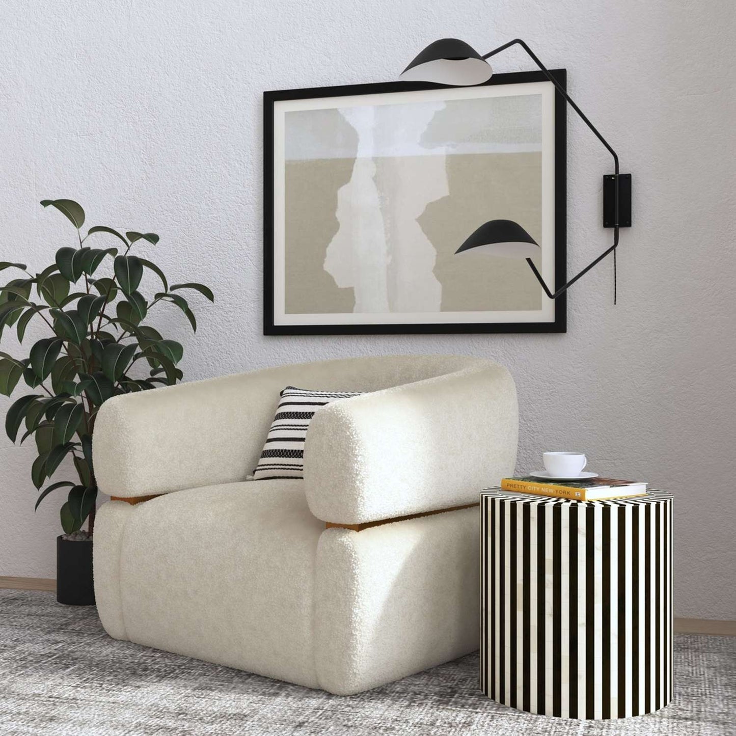 Teague Accent Table - Room Scene
