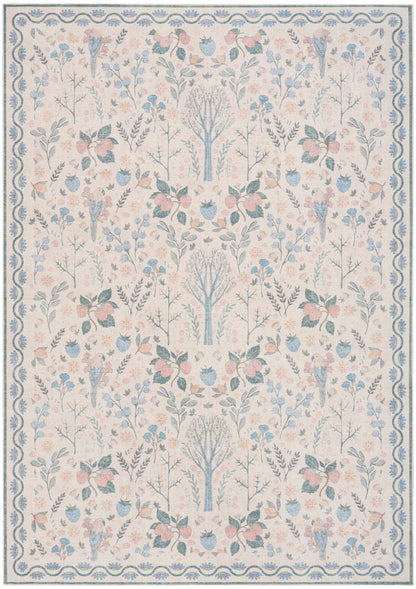 Nourison Botanical Ivory & Multicolor Machine Washable Rug - Main