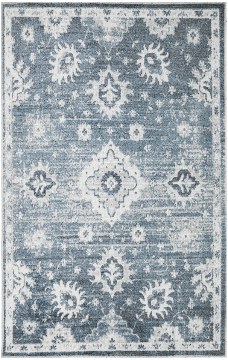 Nourison Astra Denim Pet Friendly Machine Washable Rug - 3'3" x 5'