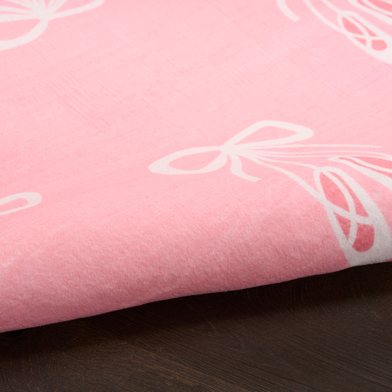 Nourison Imagination Pink Machine Washable Rug - Texture