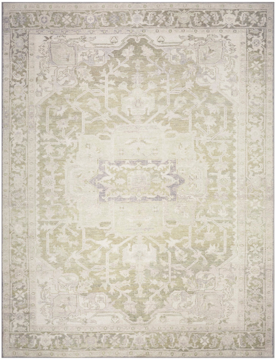 Nourison Vintage Green Machine Washable Rug - 9'10" x 13'2"