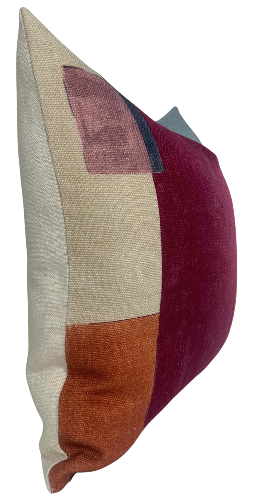 District Pillow in Claret