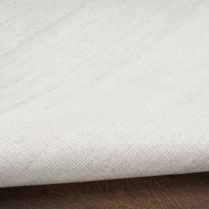 Nourison Essentials Loom Woven Ivory & Grey Machine Washable Rug - Texture