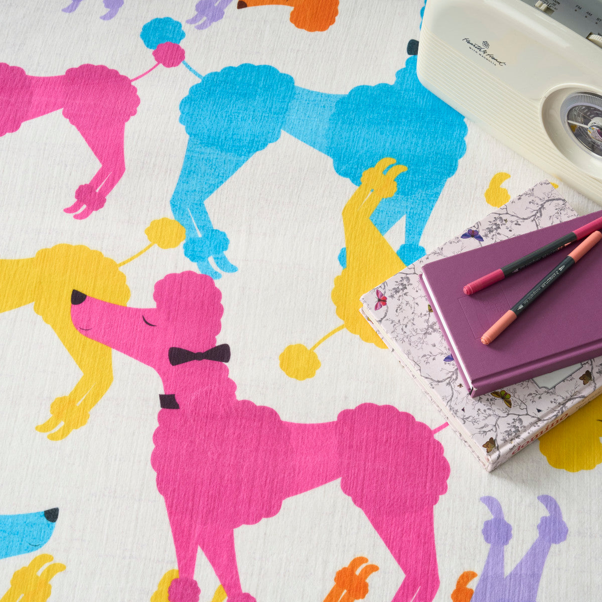 Nourison Imagination Ivory & Multicolor Machine Washable Rug - Room Scene